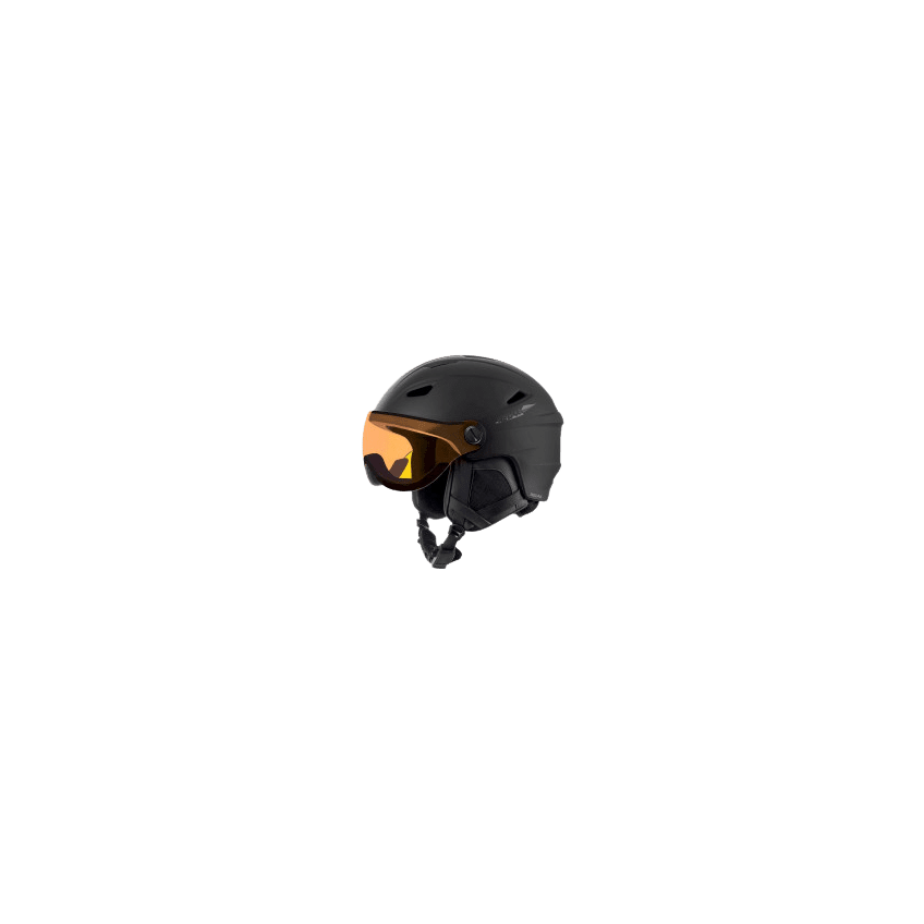 Relax Stealth skihjelm med visir og S2 linse