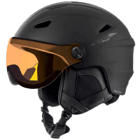 Relax Stealth skihjelm med visir og S2 linse
