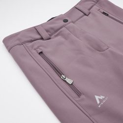 Toppen af McKinley Selena Softshell Skibukser til Damer set fra en vinkel