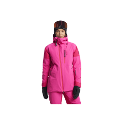 Pink Tenson jakke med hætte og lynlås