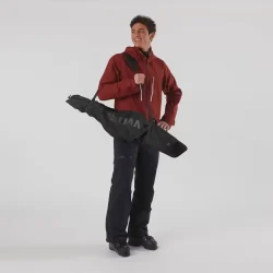 Sort Salomon Original skitaske til ét par ski med justerbar længde fra 160 til 210 cm