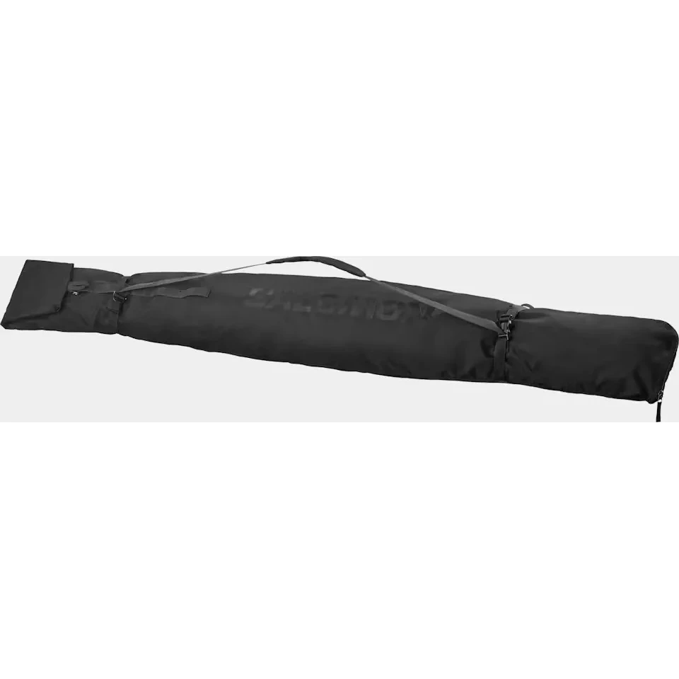 Sort Salomon Original skitaske til ét par ski med justerbar længde fra 160 til 210 cm