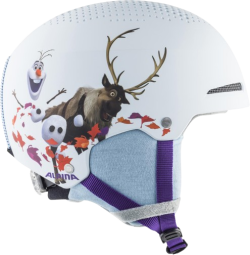 Alpina ZUPO Disney Frozen skihjelm med skibrille til børn