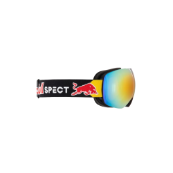 Red Bull SPECT skibrille med spejllinse og sort/gul rem
