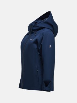 Peak Performance Anima Insulated Jacket Blue Shadow skijakke dame