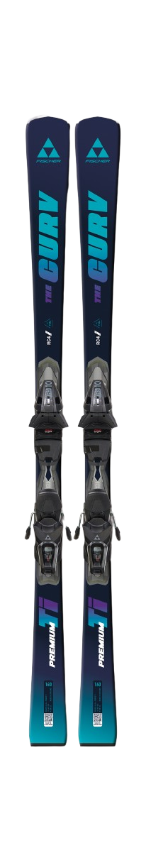 Fischer The Curv Premium TI carving ski med Titanium og RC4