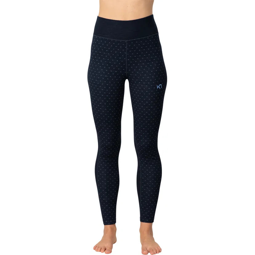 Kari Traa Vilma High Waist Pants dame merino skiunderbukser
