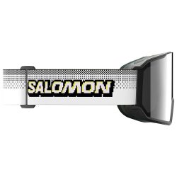 Salomon S/View 3 skibrille med S2 linse og pixel farvet bånd
