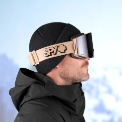 SPY Marauder Elite Tan S3 skibrille med ekstra S1 linse og magnetisk system