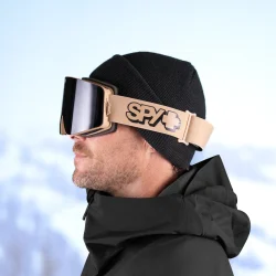 SPY Marauder Elite Tan S3 skibrille med ekstra S1 linse og magnetisk system