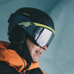 Alpina Venet Litoff Q-Lite S2 skibrille black yellow med kontrastlinse