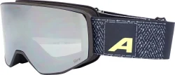 Alpina Venet Litoff Q-Lite S2 skibrille black yellow med kontrastlinse