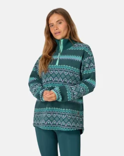 Kari Traa Ruthie Midlayer Half Zip dame