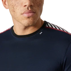 Helly Hansen LIFA Stripe Crew skiundertrøje herre