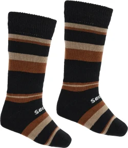 Seger Kids Stripe skistrømper børn 80 procent uld
