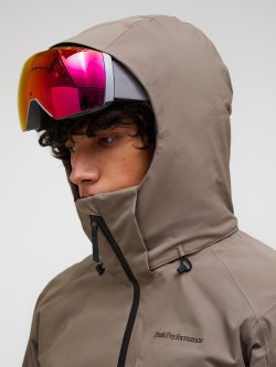 Peak Performance Maroon Insulated Jacket Terrain Tan herre
