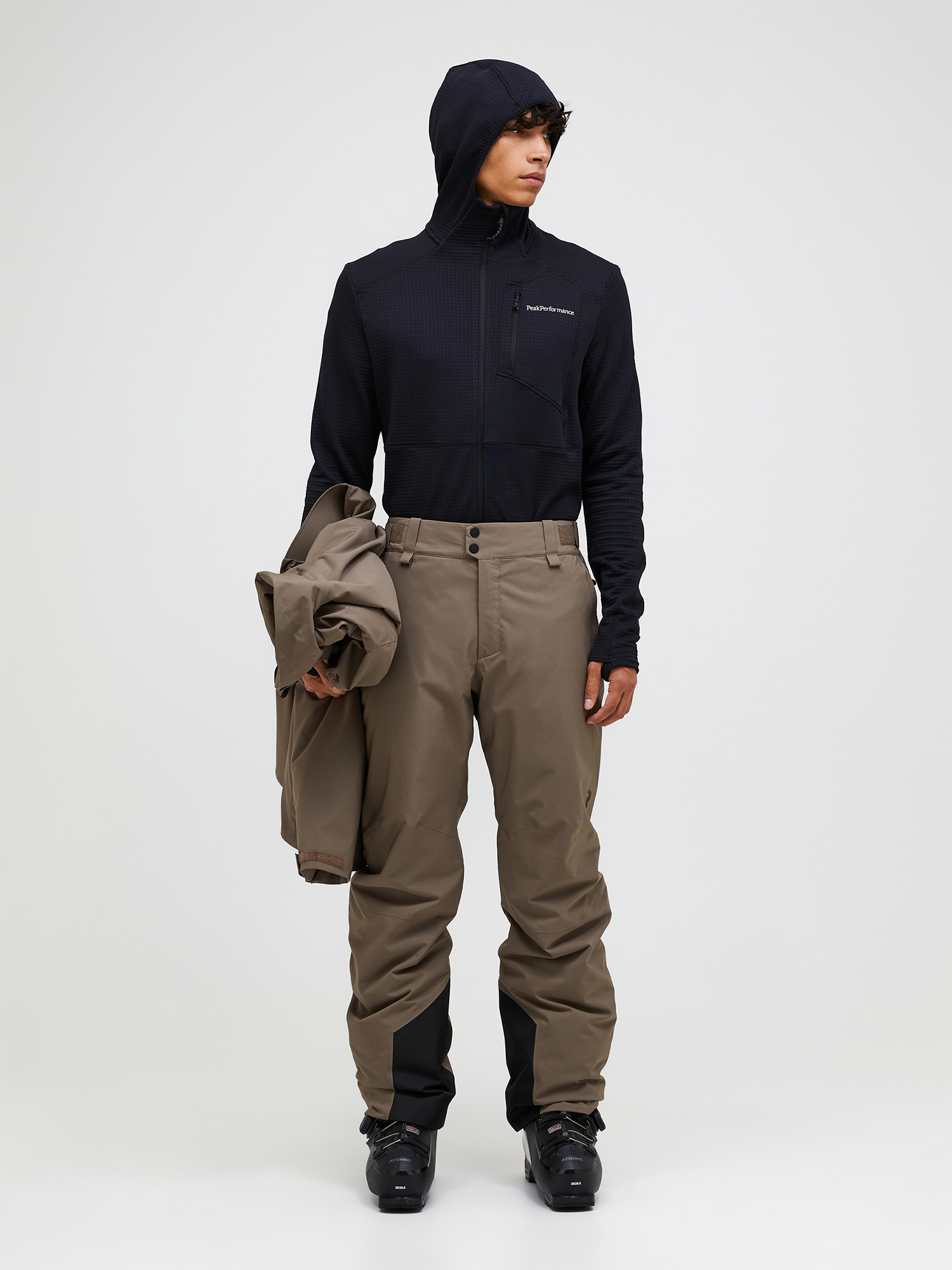 Peak Performance Maroon Insulated Pants Terrain Tan skibukser herre