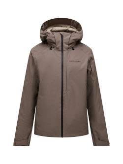 Peak Performance Maroon Insulated Jacket Terrain Tan herre