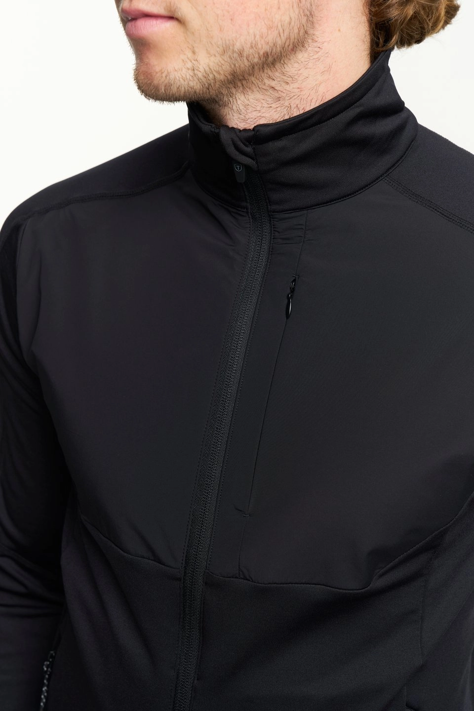Tenson TXlite Windblock Hybrid Zip M - Midlayer Herre - Billede 3