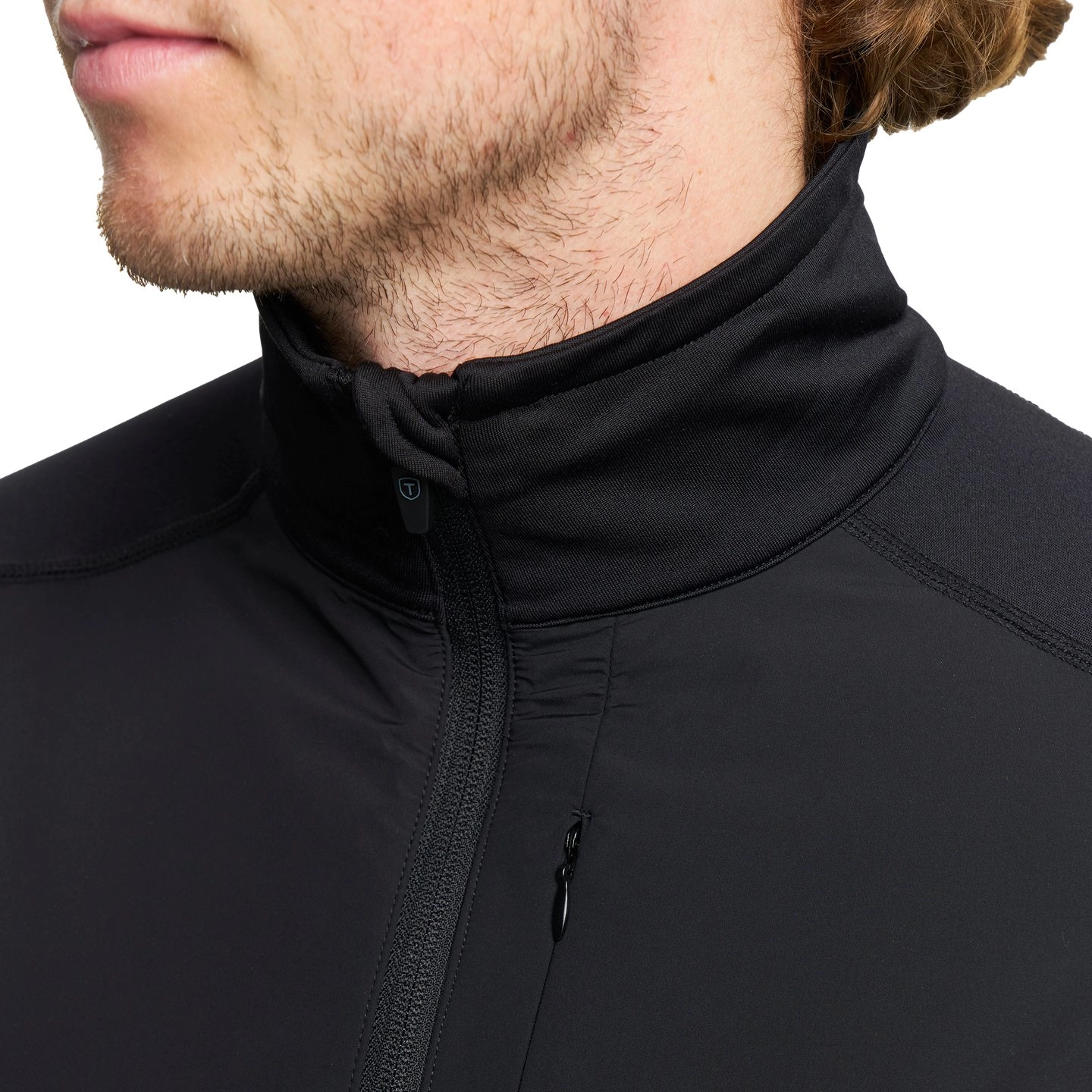 Tenson TXlite Windblock Hybrid Zip M - Midlayer Herre - Billede 4