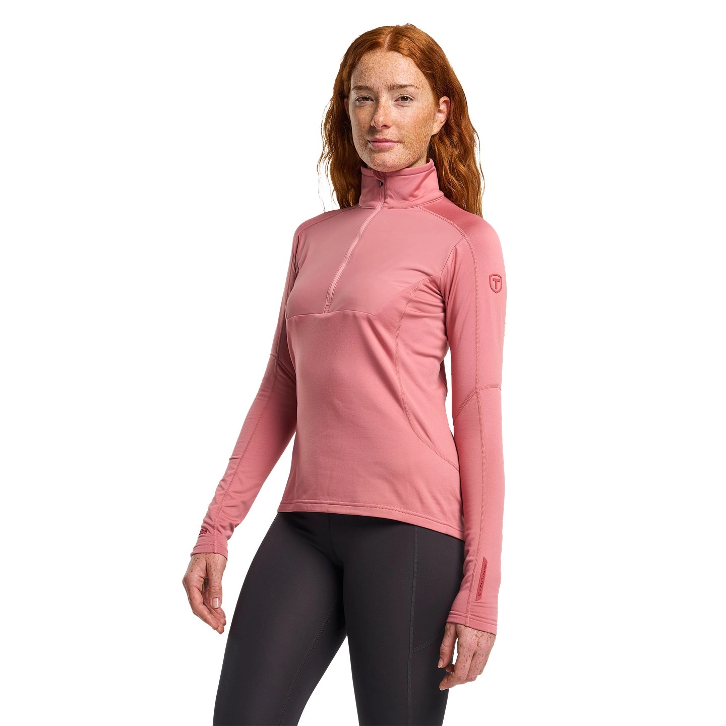 Tenson TXlite Windblock Hybrid Half Zip - Midlayer Dame - Billede 4