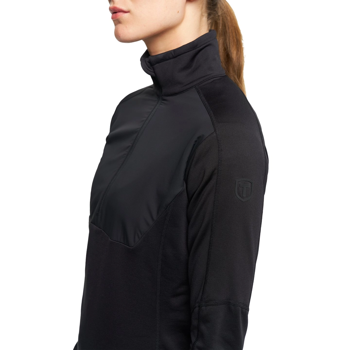 Tenson TXlite Windblock Hybrid Half Zip - Midlayer Dame - Billede 2