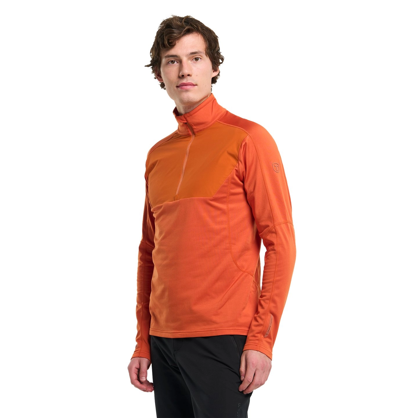 Tenson TXlite Windblock Hybrid Half Zip - Midlayer Herre - Billede 5