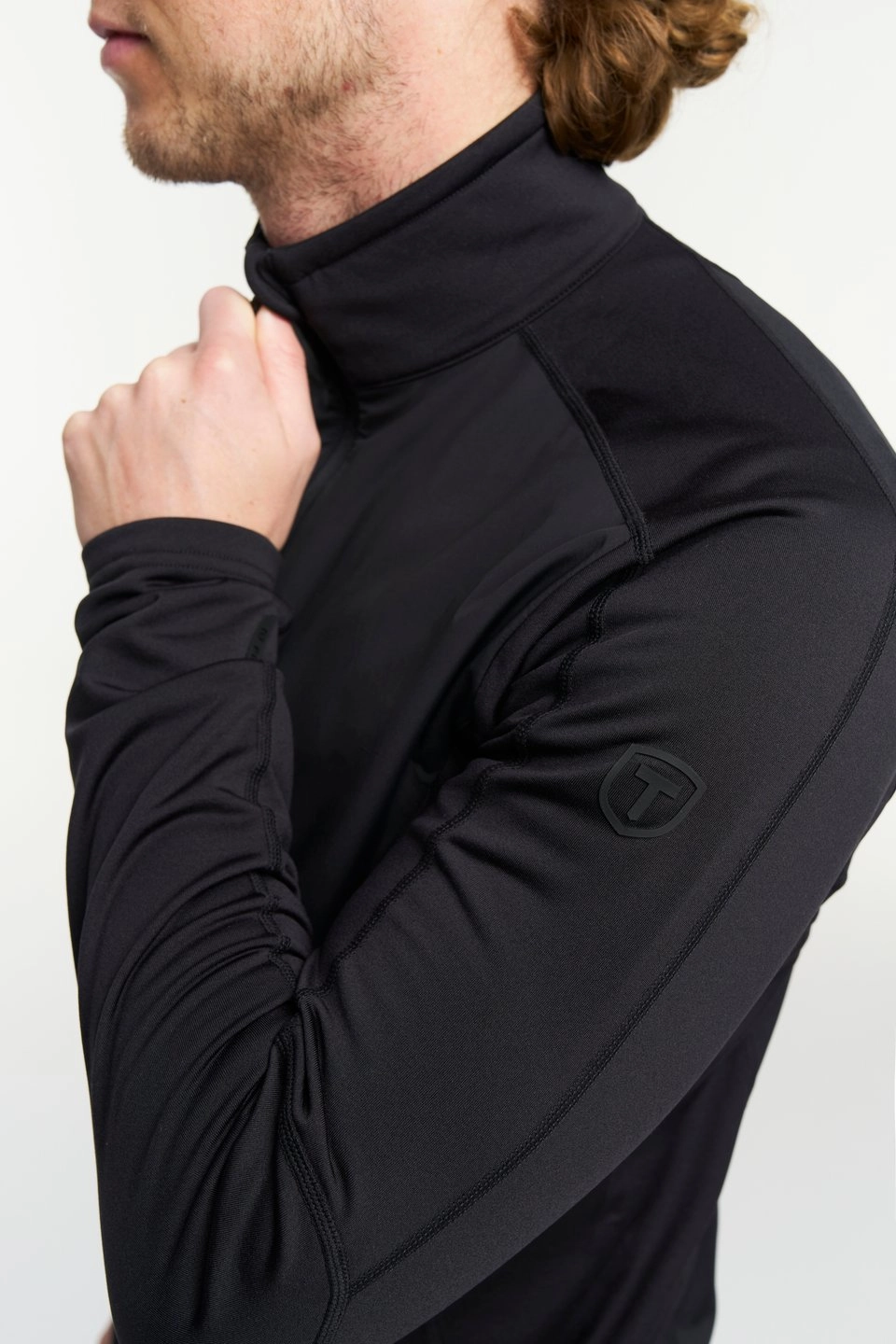 Tenson TXlite Windblock Hybrid Half Zip - Midlayer Herre - Billede 3
