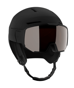 Salomon Oren XT sort skihjelm med integreret SIGMA-visir