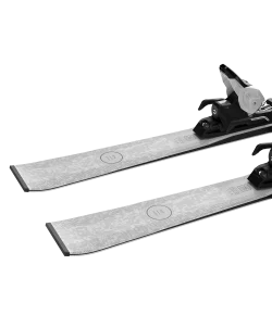 Salomon E S/MAX N°8 Silver carvingski med M10 GW-bindinger