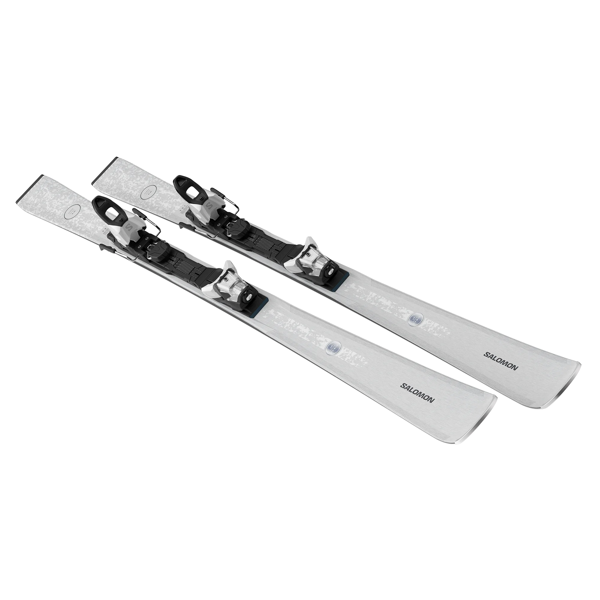 Salomon E S/MAX N°8 Silver carvingski med M10 GW-bindinger