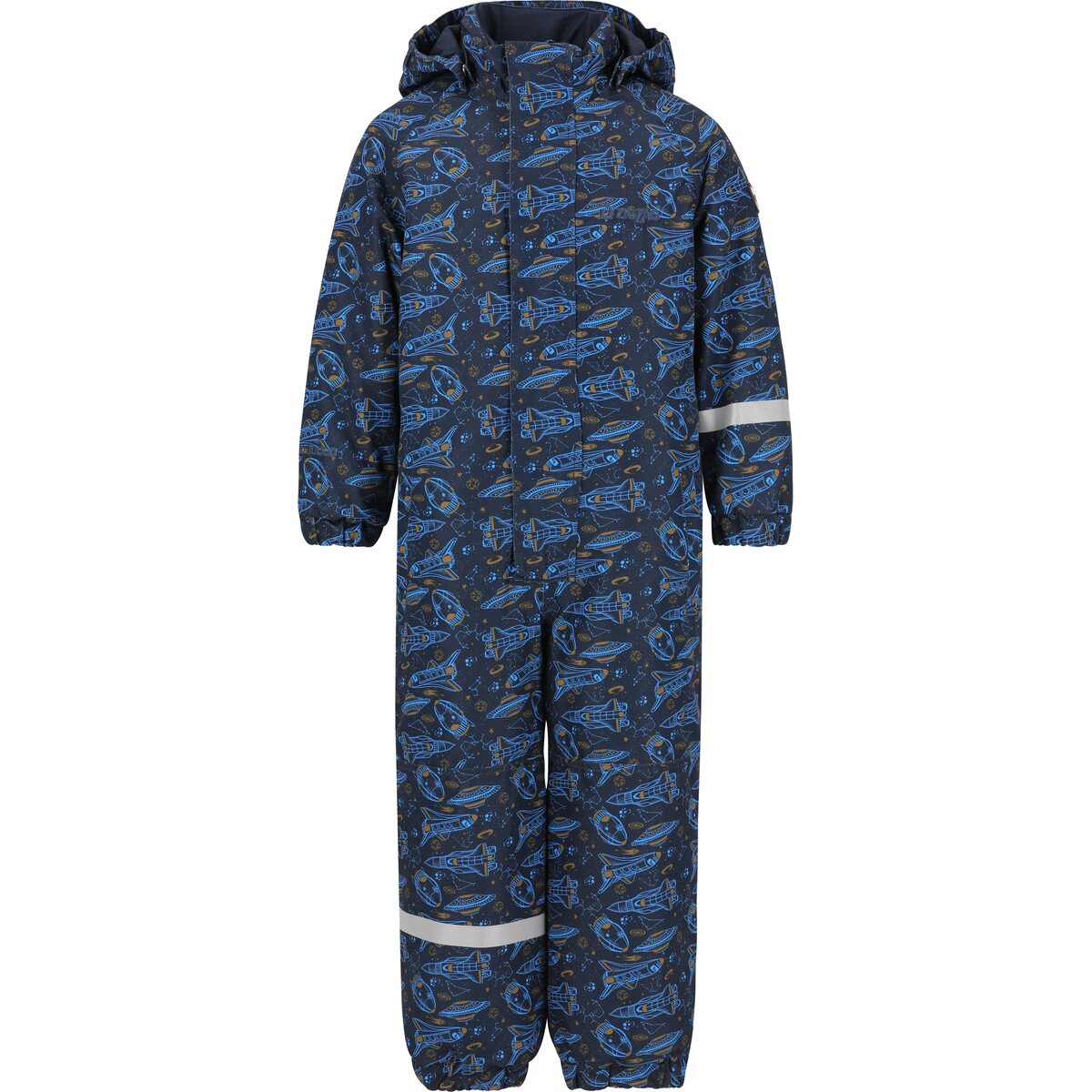 ZigZag Tower Printed Coverall W-PRO 10000 mønstret flyverdragt til børn