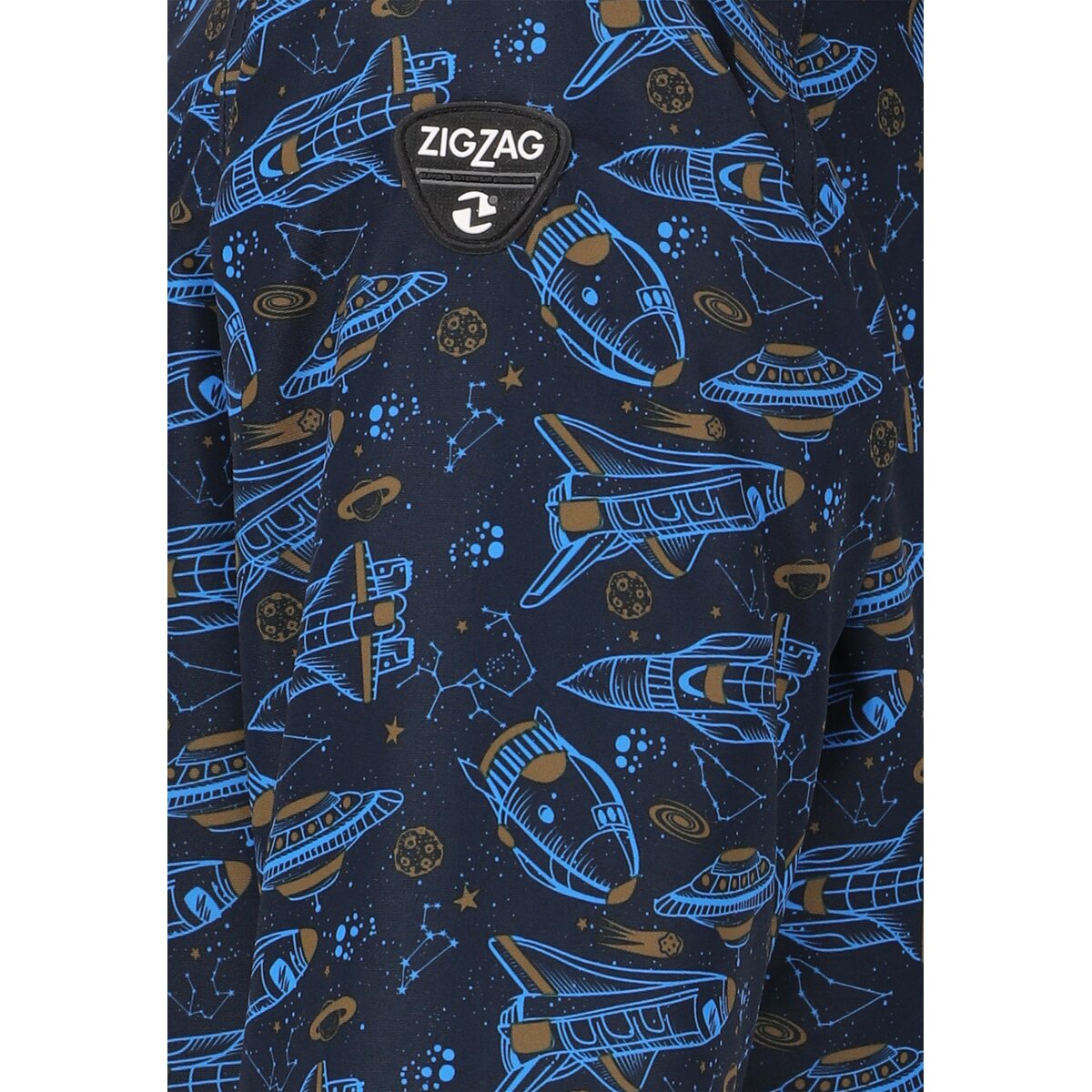 ZigZag Tower Printed Coverall W-PRO 10000 mønstret flyverdragt til børn