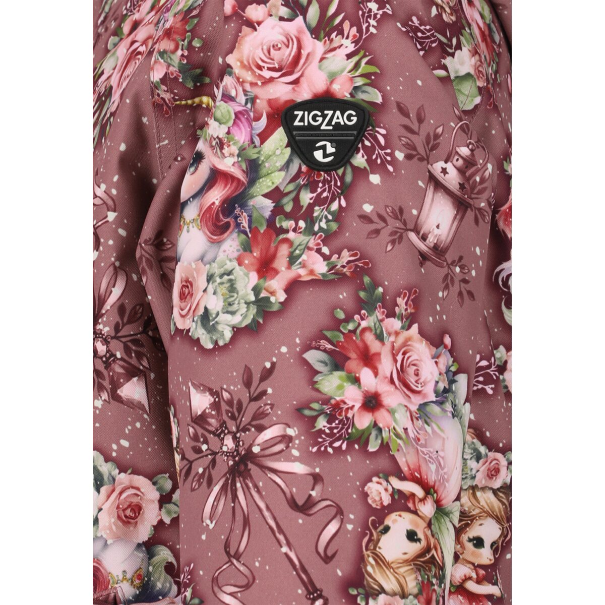ZigZag Tower Printed Coverall W-PRO 10000 mønstret flyverdragt til børn