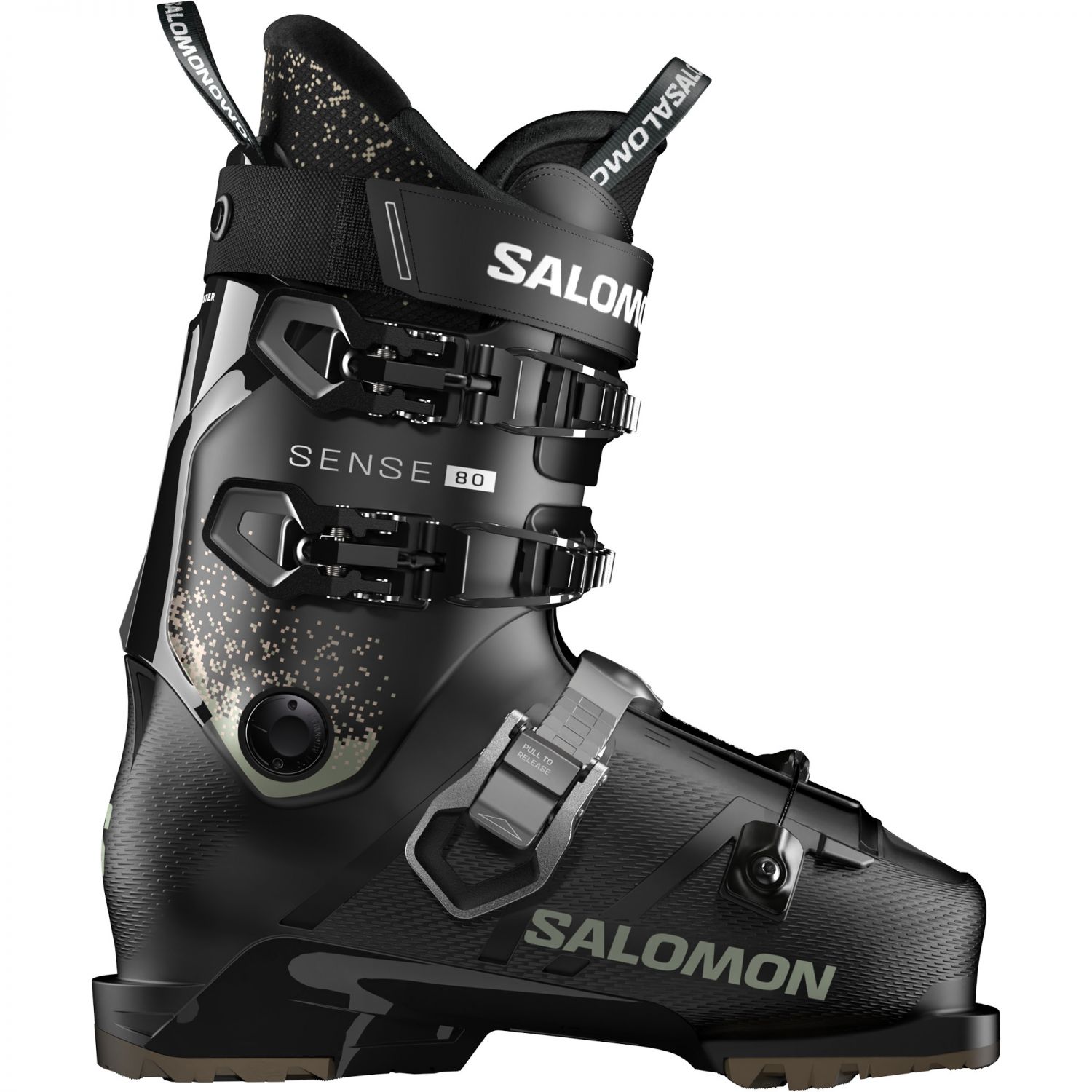 Salomon Sense 80 herreskistøvle med SmartWrap-lukkesystem og GripWalk-sål