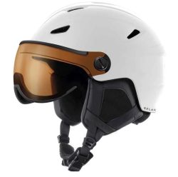 Relax Stealth skihjelm med visir og S2 linse