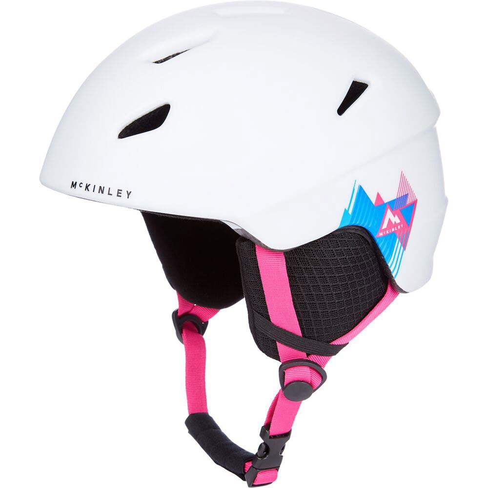 6: Mckinley Pulse Hs-016 Skihjelm Junior (Farve: White/pink, Størrelse: M)