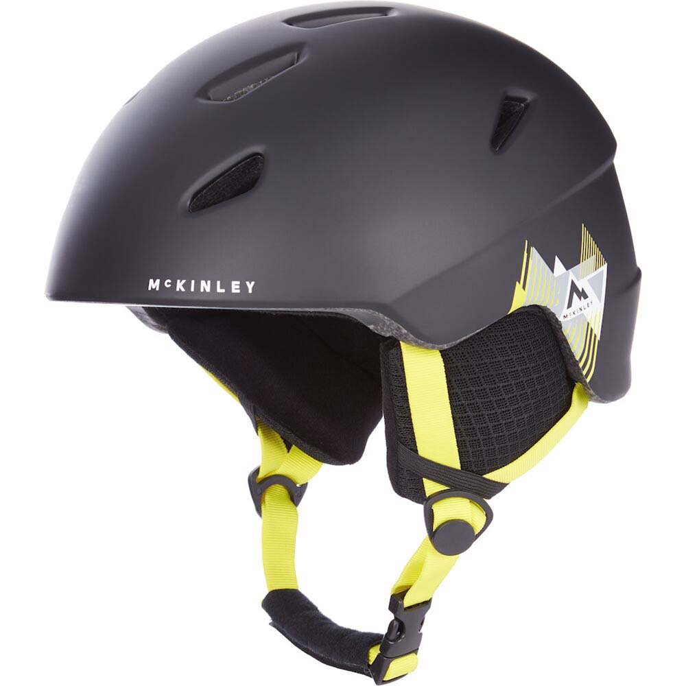 11: Mckinley Pulse Hs-016 Skihjelm Junior (Farve: Black/yellow, Størrelse: M)