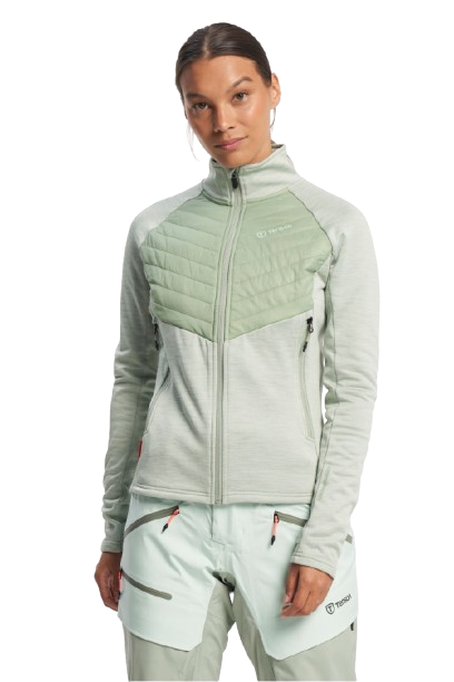 Tenson Touring Midlayer Dame (Farve: Grøn, Størrelse: Xl)