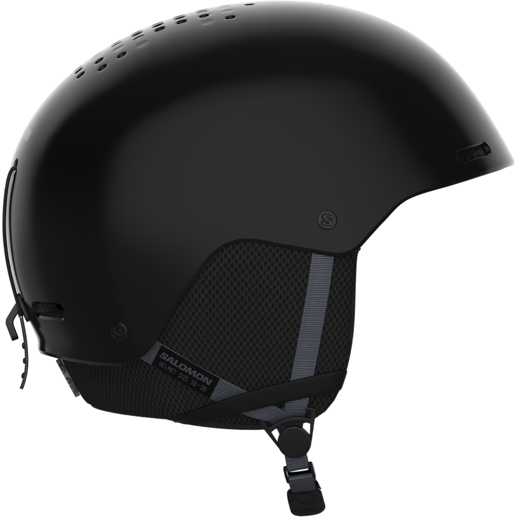 Salomon BRIGADE Sort Blank skihjelm SkiOutlet