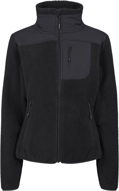 Mckinley Nomis Pile Fleece Jacket Dame (Farve: Sort, Størrelse: L)