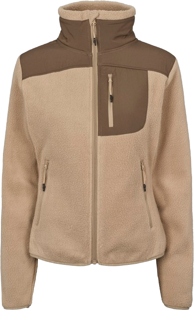 Mckinley Nomis Pile Fleece Jacket Dame (Farve: Brun, Størrelse: M)