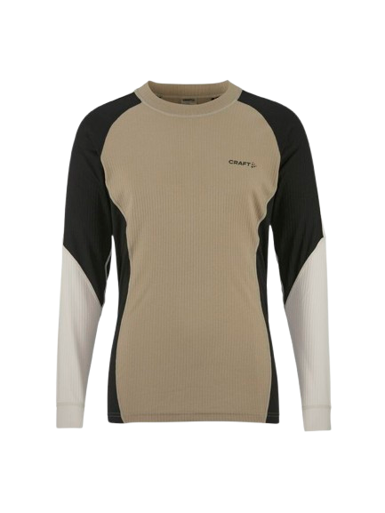 Craft Core Dry Baselayer Set Herre (Farve: Raw/black, Størrelse: 2xl)