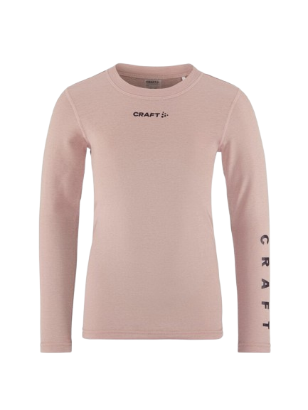 Craft Core Warm Baselayer Sæt Børn (Farve: Lyserød, Størrelse: 158/164)