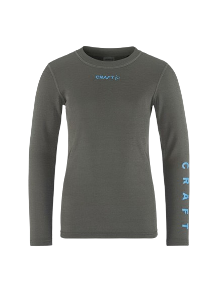 Craft Core Warm Baselayer Sæt Børn (Farve: Grå, Størrelse: 158/164)