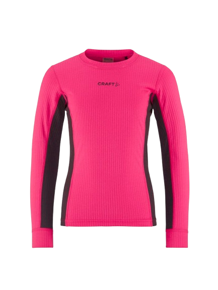 Craft | Dry Baselayer | Børn (Farve: Lyserød, Størrelse: 74-80)