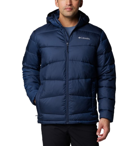 Columbia Fivemile Butte Ii Vinter Jacke Herre (Farve: Collegiate Navy, Størrelse: L)