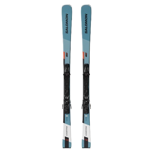 Salomon E S/max 6 Ski Incl. M10 Gw Binding (Farve: Lyseblå, Størrelse: 167)