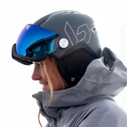 Bollé V-Atmos skihjelm med photochromic visir
