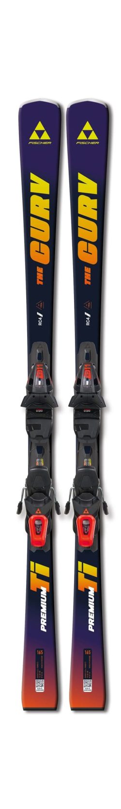 Fischer The Curv Premium TI carving ski med Titanium og RC4